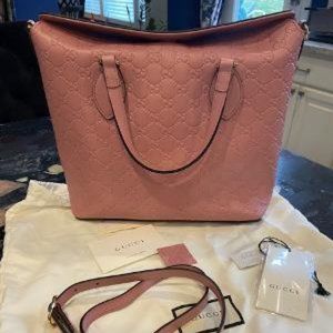 Pink Gucci Bree Bag Purse  Never Used
